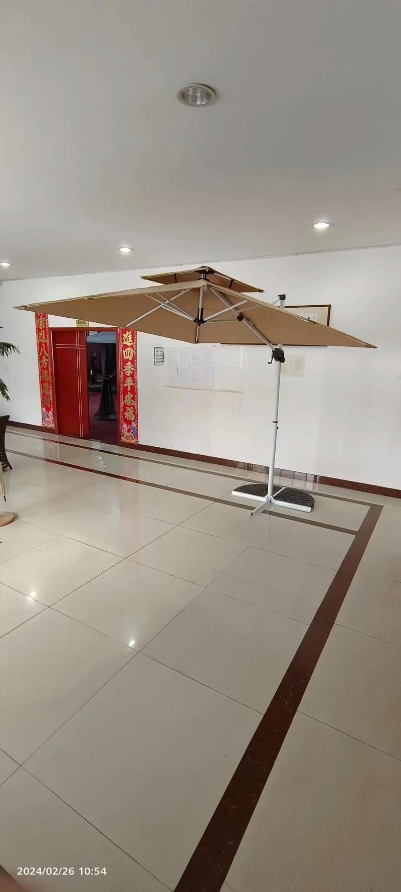 南宁市户外广告伞与别墅庭院休闲伞全解析